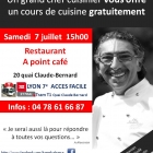 Cours de cuisine avec un chef toil